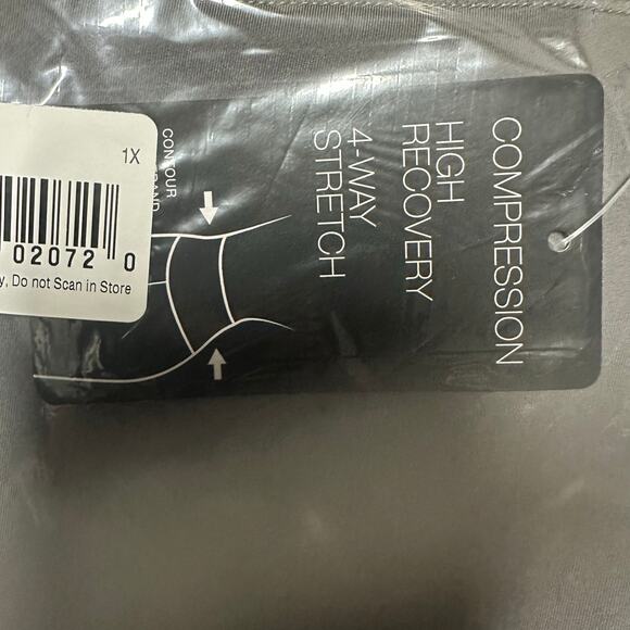 New INC International Concepts Womans 1X Set of 3 Compression Leggings Grey NWT - Picture 13 of 13